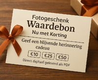 Voorbeeld  Foto op canvas met baklijst 1474