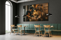 Voorbeeld  Foto op Glas 1518