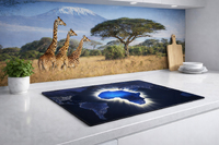 Voorbeeld  XXL Print met aluminium frame 1567
