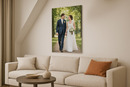 Foto verlijmd op aluminium
