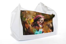 Foto op tas 18x22 cm nu 14 95 25 korting Linnen tas