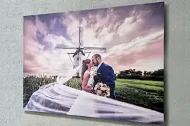 Foto op aluminium