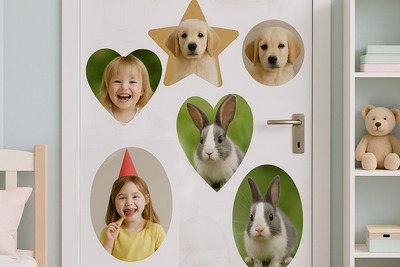Deurstickers 80x240 cm