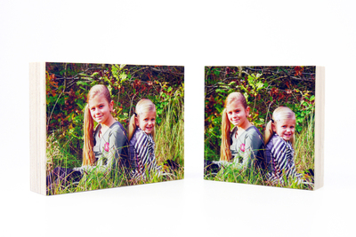 Houten fotoblok 15x70 cm