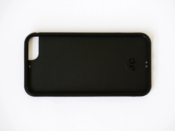 Iphone 5 telefoonhoesje softcase met eigen foto binnenkant