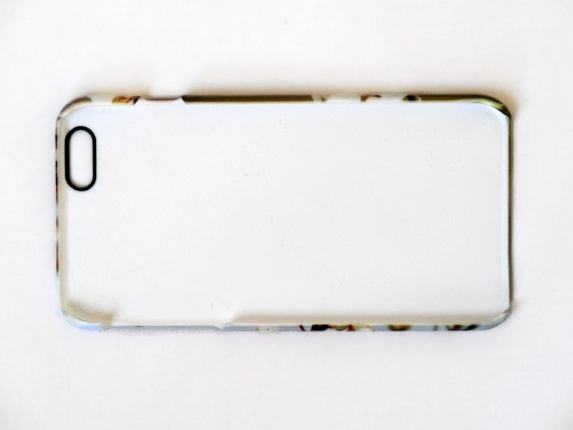 Iphone 6 plus telefoonhoesje hardcase met eigen foto binnenkant