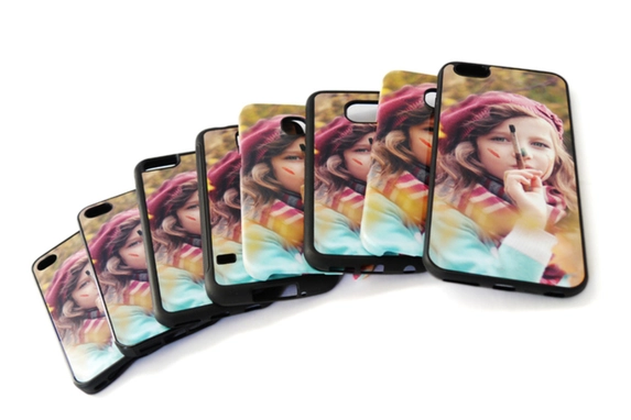 Telefoonhoesjes met foto met als basiskleur zwart