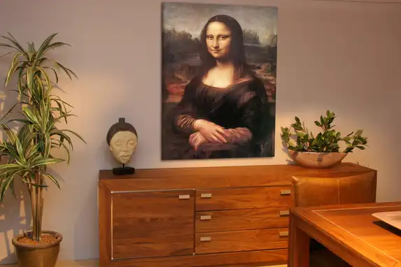 De geverniste canvas: maximaal kleurbereik, ideaal voor kunstfoto's en kunstreproducties.