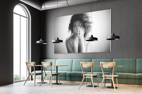 Zwart-wit foto op forex.