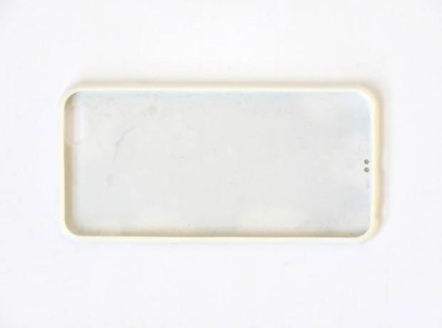 Iphone 4 telefoonhoesje softcase met eigen foto binnenkant
