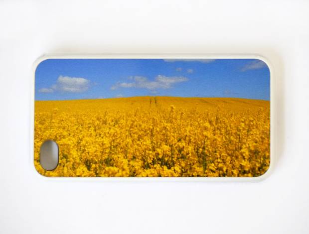 Iphone 4 telefoonhoesje softcase met eigen foto