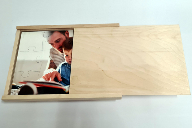 Houten fotopuzzel