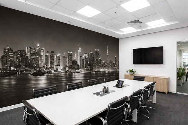 Fotobehang new york skyline wanddecoratie