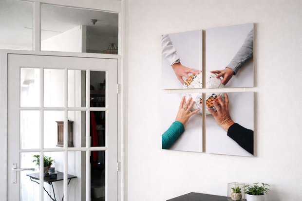 Multiplex foto in living